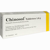 Chinosol 1.0 Tabletten 10 Stück 