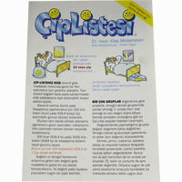 Chipliste- Leporello Türkisch 1 Stück 