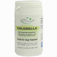 Chlorella Vegi- Kaps 500mg Kapseln 60 Stück - ab 13,56 €