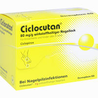 Ciclocutan 80mg/g Wirkstoffhaltiger Nagellack Lösung 3 g - ab 15,48 €