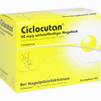 Ciclocutan 80mg/g Wirkstoffhaltiger Nagellack Lösung 3 g - ab 15,14 €