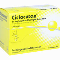 Ciclocutan 80mg/g Wirkstoffhaltiger Nagellack Lösung 3 g - ab 15,48 €