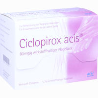 Ciclopirox Acis 80mg/G Wirkstoffhaltiger Nagellack 6 g - ab 14,74 €