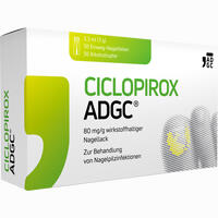 Ciclopirox Adgc 80 Mg/G Wirkstoffhaltiger Nagellack 3.3 ml