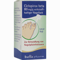 Ciclopirox Beta 80mg/G Wirkstoffhaltiger Nagellack 3.3 ml - ab 7,79 €