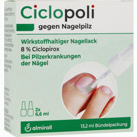 Ciclopoli gegen Nagelpilz 2 x 6.6 ml