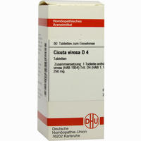 Cicuta Virosa D4 Tabletten 80 Stück