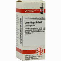 Cimicifuga D200 Globuli DHU-Arzneimittel GmbH & Co. KG 10 g