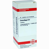 Cimicifuga D4 Tabletten 80 Stück - ab 7,49 €