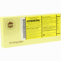 Citrokehl Ampullen 10 x 2 ml