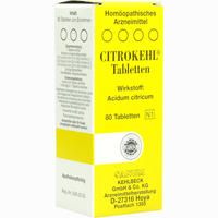 Citrokehl Tabletten  1 x 80 Stück - ab 10,12 €