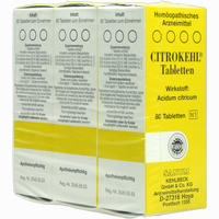 Citrokehl Tabletten  1 x 80 Stück - ab 10,31 €