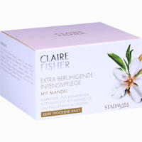 Claire Fisher Natur Classic Mandel Intensivpflege für Sehr Trockene Haut Creme 50 ml 