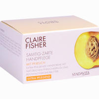 Claire Fisher Natur Classic Pfirsich Handpflege Tiegel Creme 50 ml 
