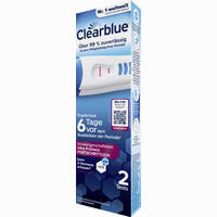Clearblue Schwangerschaftst. 6 Tage Vor 2 Hormone 2 Stück