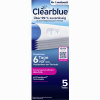 Clearblue Schwangerschaftstest Frühe Erkennung 5 Stück