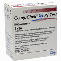 Coaguchek Xs Pt Test Teststreifen ACA MÃ¼ller/ADAG Pharma AG 2 x 24 Stück