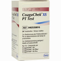 Coaguchek Xs Pt Test Teststreifen ACA MÃ¼ller/ADAG Pharma AG 24 Stück
