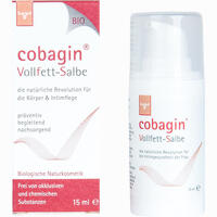 Cobagin Salbe 15 Ml  15 ml - ab 14,26 €