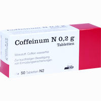 Coffeinum N 0.2g Tabletten 20 Stück - ab 5,20 €