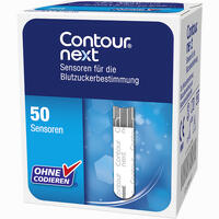 Contour Next Sensoren Teststreifen Ascensia diabetes care deutschland gmbh 50 Stück - ab 11,78 €