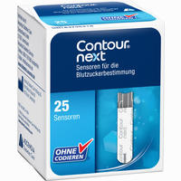Contour Next Sensoren Teststreifen Ascensia diabetes care deutschland gmbh 50 Stück - ab 11,58 €