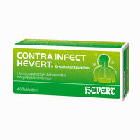 Contrainfect Hevert Erkältungstabletten  40 Stück - ab 6,25 €
