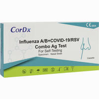 Cordx Influenza A/B+ Covid- 19/Rsv Combo Ag- Selbsttest 1 Stück