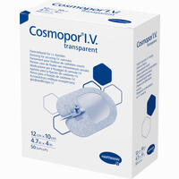 Cosmopor I.v. Transparent 12x10cm Pflaster 50 Stück 
