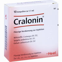 Cralonin Ampullen 50 Stück - ab 0,00 €