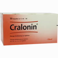 Cralonin Ampullen 50 Stück - ab 0,00 €