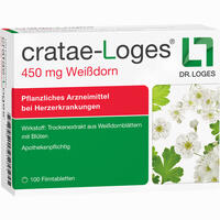 Cratae- Loges 450 Mg Weißdorn Filmtabletten  100 Stück - ab 13,93 €