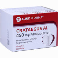 Crataegus Al 450mg Filmtabletten  50 Stück - ab 6,77 €