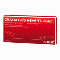 Crataegus Hevert Injekt Ampullen 10 Stück 
