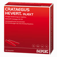 Crataegus Hevert Injekt Ampullen 100 Stück