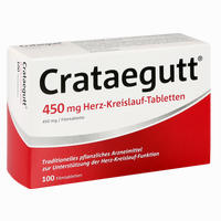 Crataegutt 450 Mg Herz- Kreislauf- Tabletten Filmtabletten 50 Stück - ab 15,24 €