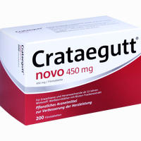 Crataegutt Novo 450 Quartalspackung Filmtabletten 200 Stück 