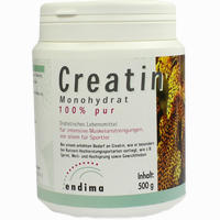 Creatin Monohydrat 100% Pur Pulver 500 g - ab 20,94 €