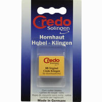 Credo Ersatzklingen für Hornhauthobel Credo-stahlwarenfabrik 10 Stück