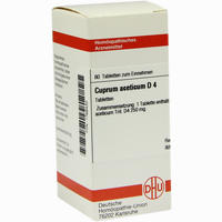 Cuprum Acet D4 Tabletten 80 Stück - ab 7,72 €