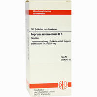 Cuprum Arsenic D6 Tabletten 80 Stück - ab 7,51 €