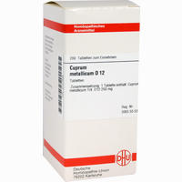 Cuprum Met D12 Tabletten 80 Stück - ab 7,04 €
