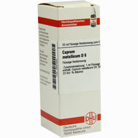 Cuprum Met D6 Dilution DHU-Arzneimittel GmbH & Co. KG 20 ml