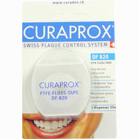 Curaprox Df 820 Interdental- Tape Zahnseide mit Chlorhexidin 35m 35 m