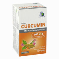Curcumin 500 Mg 95% Curcuminoide+piperin Kapseln 180 Stück - ab 18,20 €