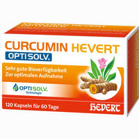 Curcumin Hevert Optisolv 60 Stück - ab 17,30 €