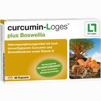 Curcumin- Loges Plus Boswellia Kapseln 120 Stück - ab 20,18 €