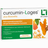 Curcumin- Loges Plus Boswellia Kapseln 120 Stück - ab 20,18 €