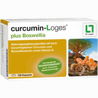 Curcumin- Loges Plus Boswellia Kapseln 120 Stück - ab 20,26 €