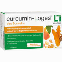 Curcumin- Loges Plus Boswellia Kapseln 120 Stück - ab 20,26 €